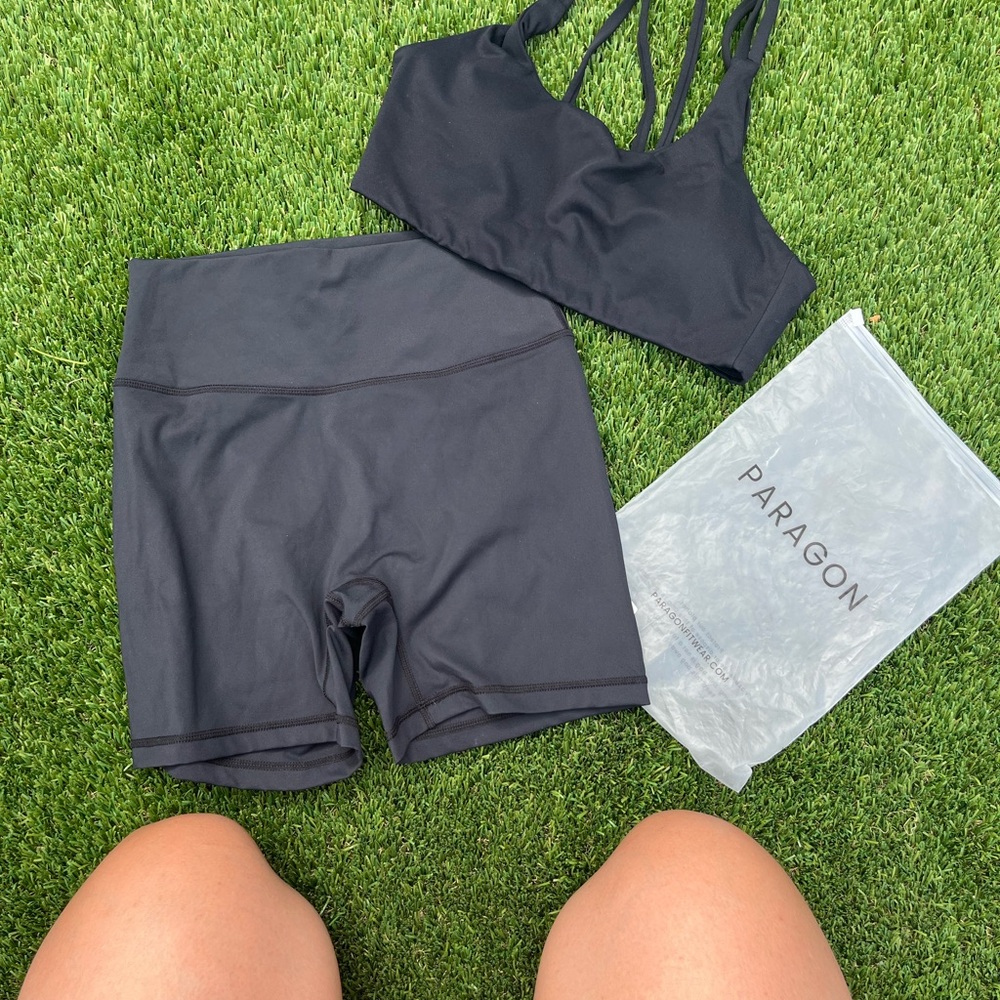 Paragon Blk Activewear Set